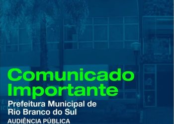 COMUNICADO IMPORTANTE | Audiência Pública para demonstração e avaliação das metas fiscais referentes ao 3º Quadrimestre de 2022.