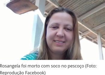Mulher morre ao levar soco no pescoço; suspeito diz queria acertar ombro