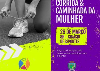Dia 26 tem corrida & caminhada da mulher em Rio Branco do Sul
