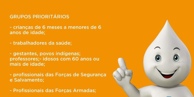 Começou a Campanha Nacional de Vacinação Contra a Influenza (gripe).