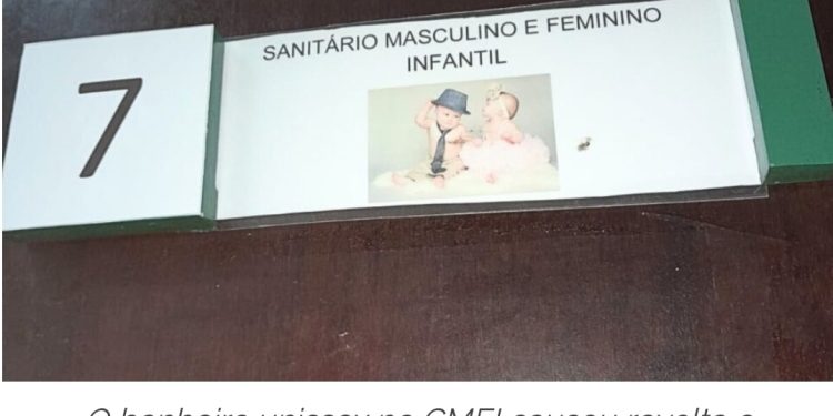 Banheiro unissex em CMEI de Curitiba causa revolta em mães