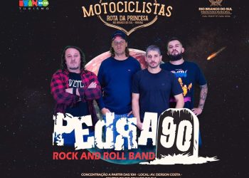 🎸🔥 O palco do 3º Encontro dos Motociclistas – Rota da Princesa – de Rio Branco do Sul vai tremer