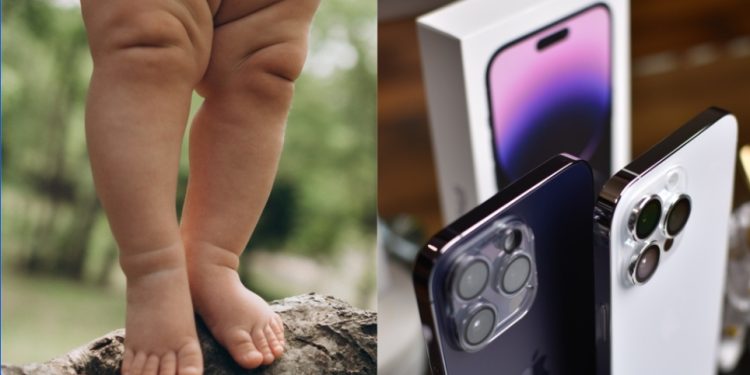Casal é preso por vender filho de 8 meses e comprar iPhone 14