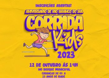 Aberta às inscrições para Corrida Kids 2023