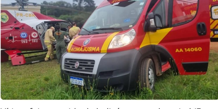 ATAQUE DE BOI DEIXA IDOSO EM ESTADO GRAVE EM ALMIRANTE TAMANDARÉ
