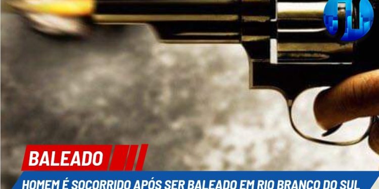 Homem é baleado em Rio Branco do Sul