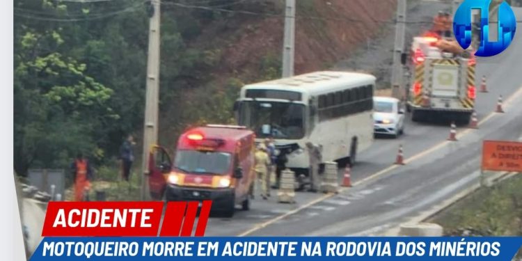 Ultrapassagem perigosa pode ter sido motivo da morte do trabalhador na Rodovia dos Minérios