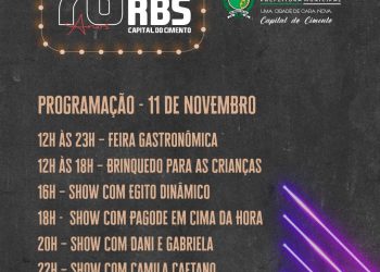 Depois do sucesso da abertura a festa de aniversário segue com muita animação neste sábado