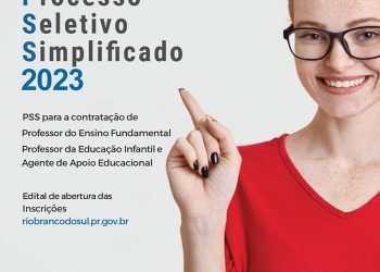 PSS com inscrições abertas em Rio Branco do Sul