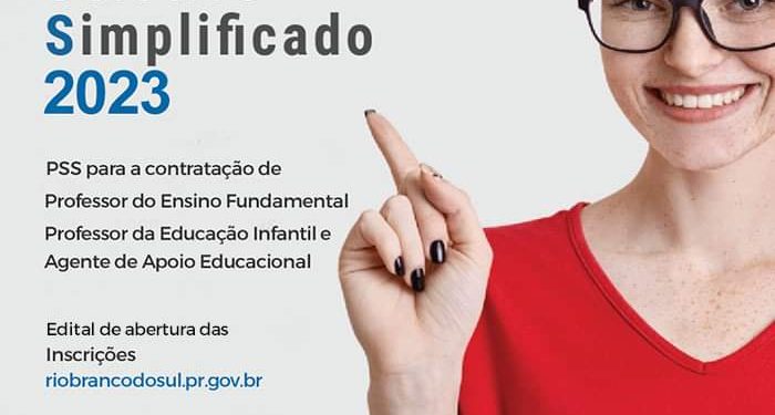 PSS com inscrições abertas em Rio Branco do Sul
