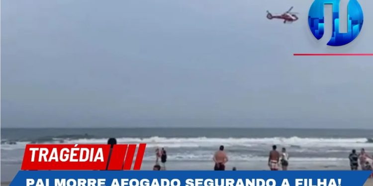 “HOMEM QUE MORREU AFOGADO ESTAVA SEGURANDO A FILHA” DIZ BOMBEIRO.