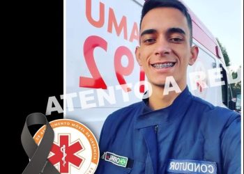 Identificado jovem do SAMU que morreu em grave acidente no Paraná