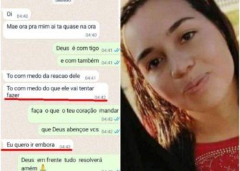 JOVEM MORTA APÓS PEDIR DIVÓRCIO BUSCOU AJUDA DA MÃE: “MEDO DA REAÇÃO DELE”