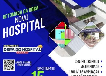 Prefeitura de Rio Branco do Sul anunciou a retomada das obras do hospital Rio Branco
