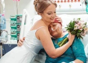MORRE PACIENTE QUE RECEBEU VISITA DA FILHA VESTIDA DE NOIVA NO HOSPITAL