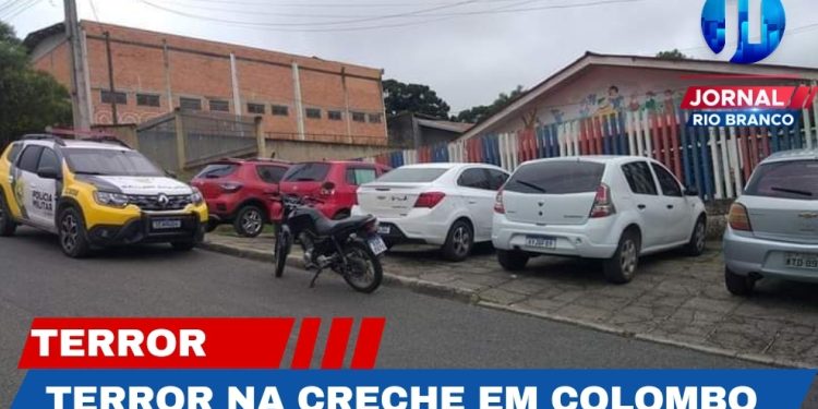 Criminosos invadem creche em Colombo e aterrorizam professoras: “Não estou nem ai que tem criança.”