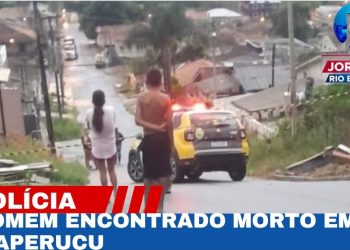 HOMEM É ENCONTRADO MORTO EM ITAPERUÇU NA MANHÃ DESTE DOMINGO