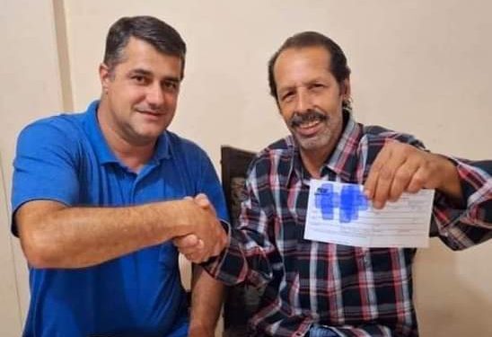 CARMELO É PRÉ-CANDIDATO A VEREADOR EM ITAPERUÇU.