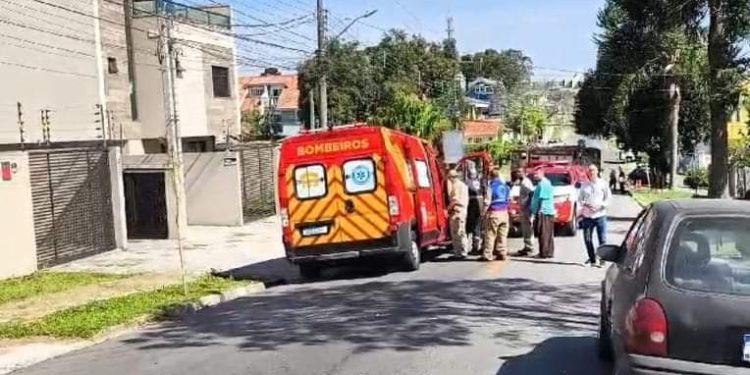 Trabalhador é socorrido em estado grave após receber choque elétrico