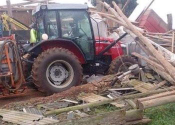 TORNADO É REGISTRADO EM MUNICÍPIO DO RIO GRANDE DO SUL.