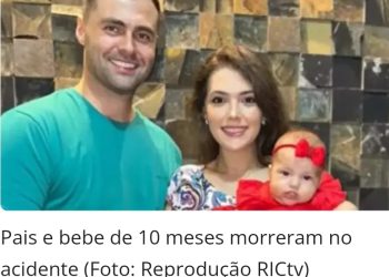 Acidente entre van e picape mata pais e bebê de 10 meses em rodovia do Paraná