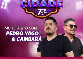 Show da dupla sertaneja Pedro Yago & Cambará na Festa de Aniversário de Rio Branco do Sul