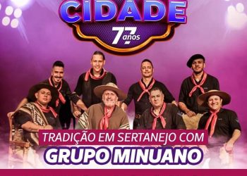 Grupo Minuano se apresenta na festa de aniversário de Rio Branco do Sul