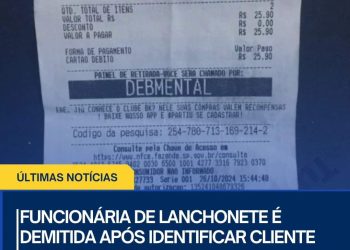 Funcionária demitida após erro na Nota Fiscal