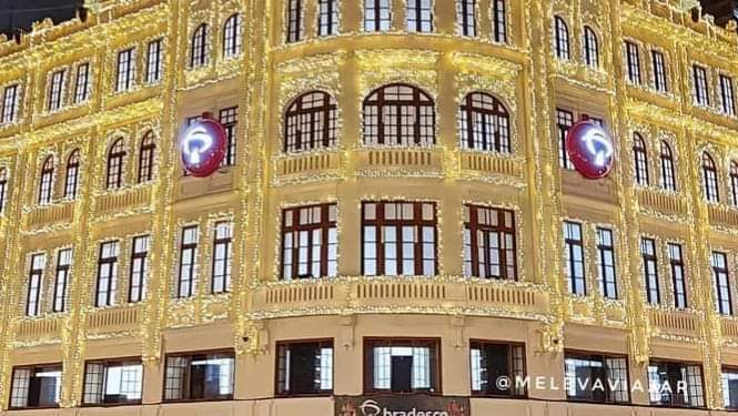Começa oficialmente o Natal de Curitiba.