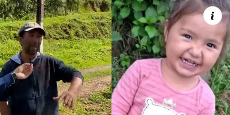 😥Kimberly Valentina, de 2 anos, foi arrastada pela água em General Carneiro, nesta madrugada