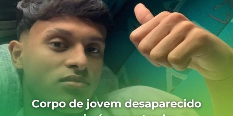 Corpo de rapaz desaparecido é localizado em Adrianópolis