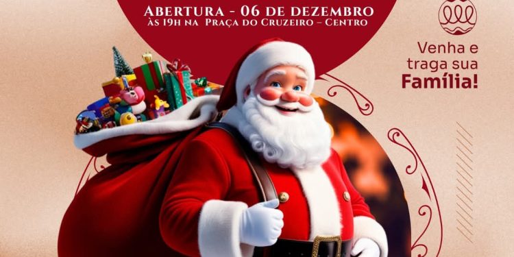 🎅✨ Hoje tem Papai Noel na Praça! 🎄