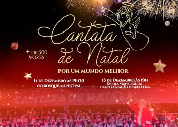 Cantata de Natal no Bosque já tem nova data, dia 14, 19h30