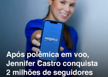 Nova influenciadora | Após episódio do avião ganha 2 milhões de seguidores