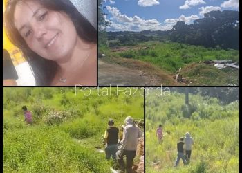 Família pede ajuda as autoridades na procura por mulher desaparecida em Fazenda Rio Grande.