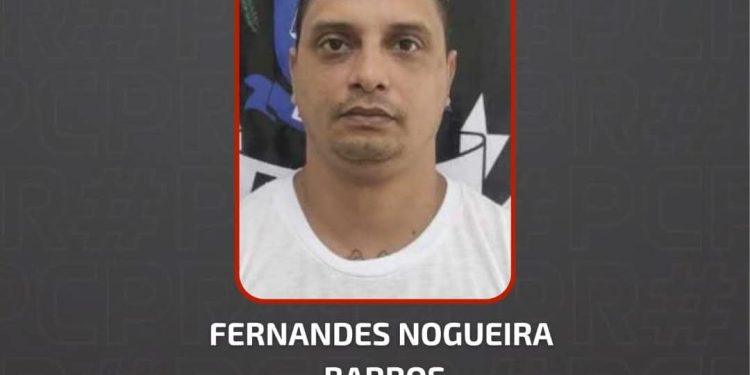 PCPR prende suspeito de homicídio ocorrido em Curitiba e divulga foto de foragido