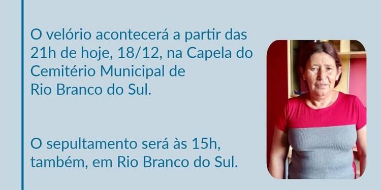 ⚫#LUTO | NOTA DE FALECIMENTO