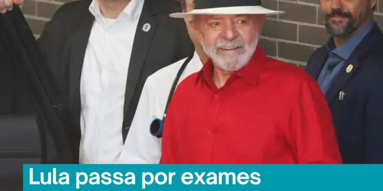 Lula passa por exames