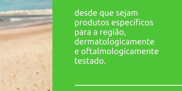 Protetor solar é extrema importância nesse verão