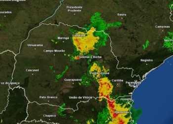 Tem chuva chegando para nossa região