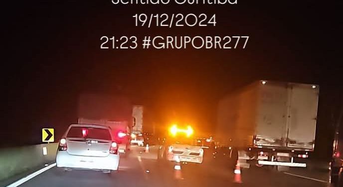 Plantão | Filas na BR 277