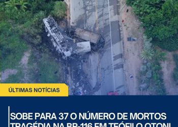 Brasil | Subiu para 37 o número de mortos em acidente