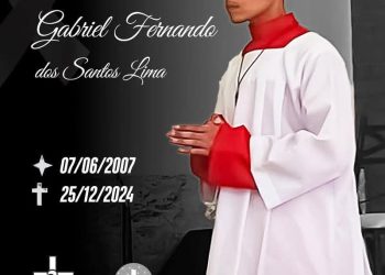 Jovem coroinha é morto a tiros enquanto dormia em casa 😪