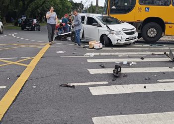 Gravíssimo acidente em Curitiba