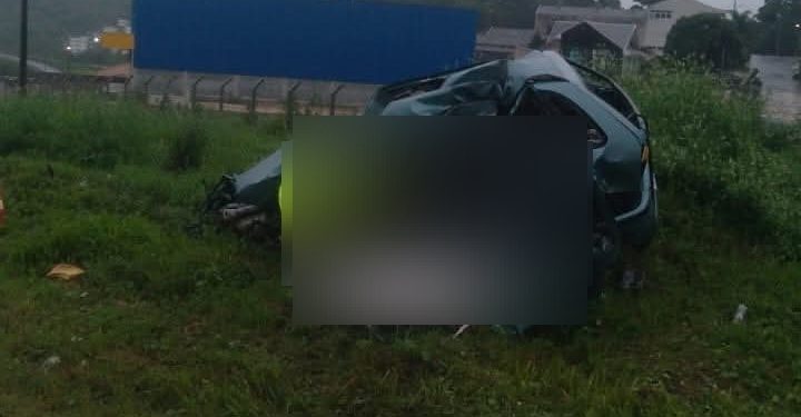 Motorista morre em acidente gravíssimo em Almirante Tamandaré