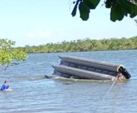 Morre bebê de 8 meses encontrada uma hora após barco virar