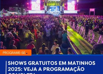 Os shows gratuitos em Matinhos 2025 vão agitar o Litoral do Paraná