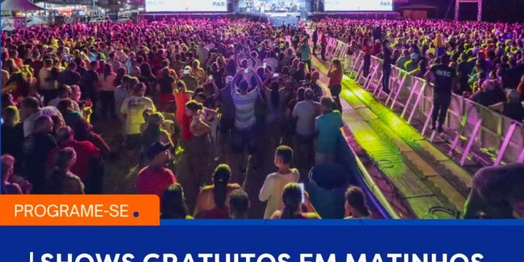 Os shows gratuitos em Matinhos 2025 vão agitar o Litoral do Paraná