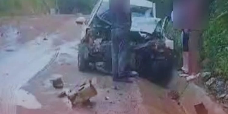 Acidente grave em Rio Branco do Sul
