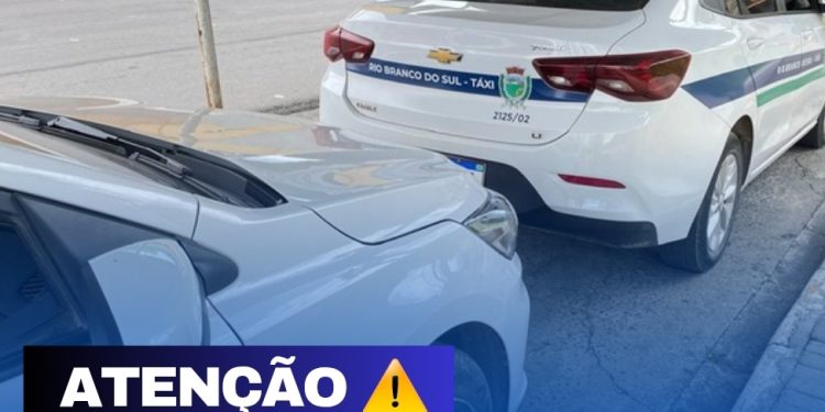 Taxistas de Rio Branco do Sul têm até 20 de fevereiro para renovar o Alvará 2025